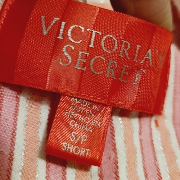 Victoria's Secret Red Label | Women's Two Piece Striped Pajama Pants Set (Small) - Picture 3 of 16
